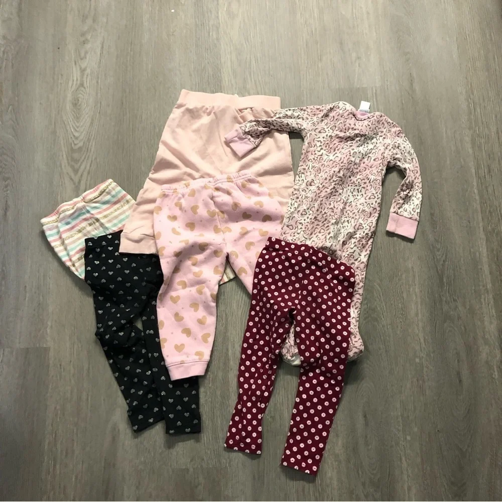 Girl 18m pajamas and pants set bundle‎